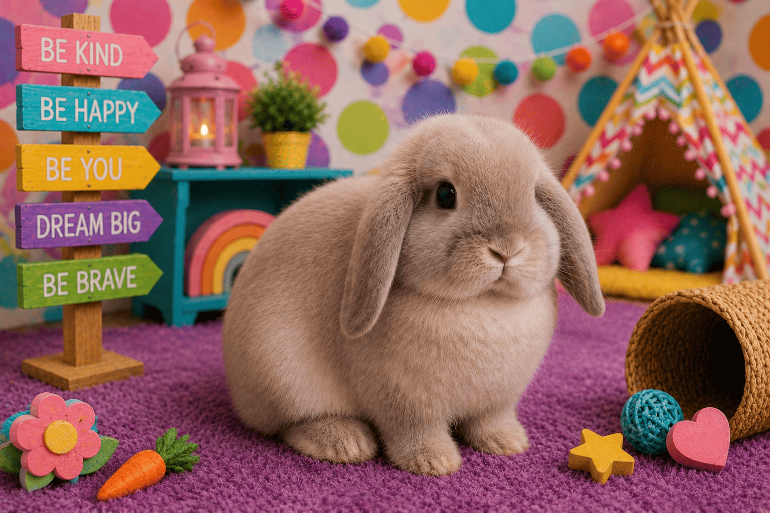 Mini Lop rabbit breed
